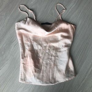Abercrombie Pink Silky Cami